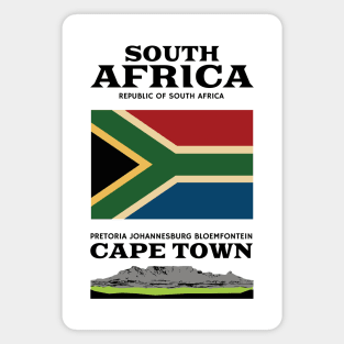 make a journey to South Africa Magnet